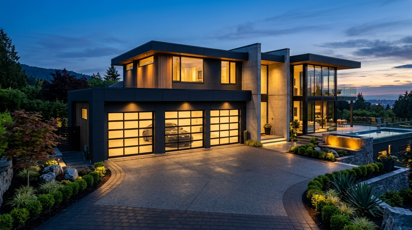 Modern Luxury Garage Doors by Stanton Garages