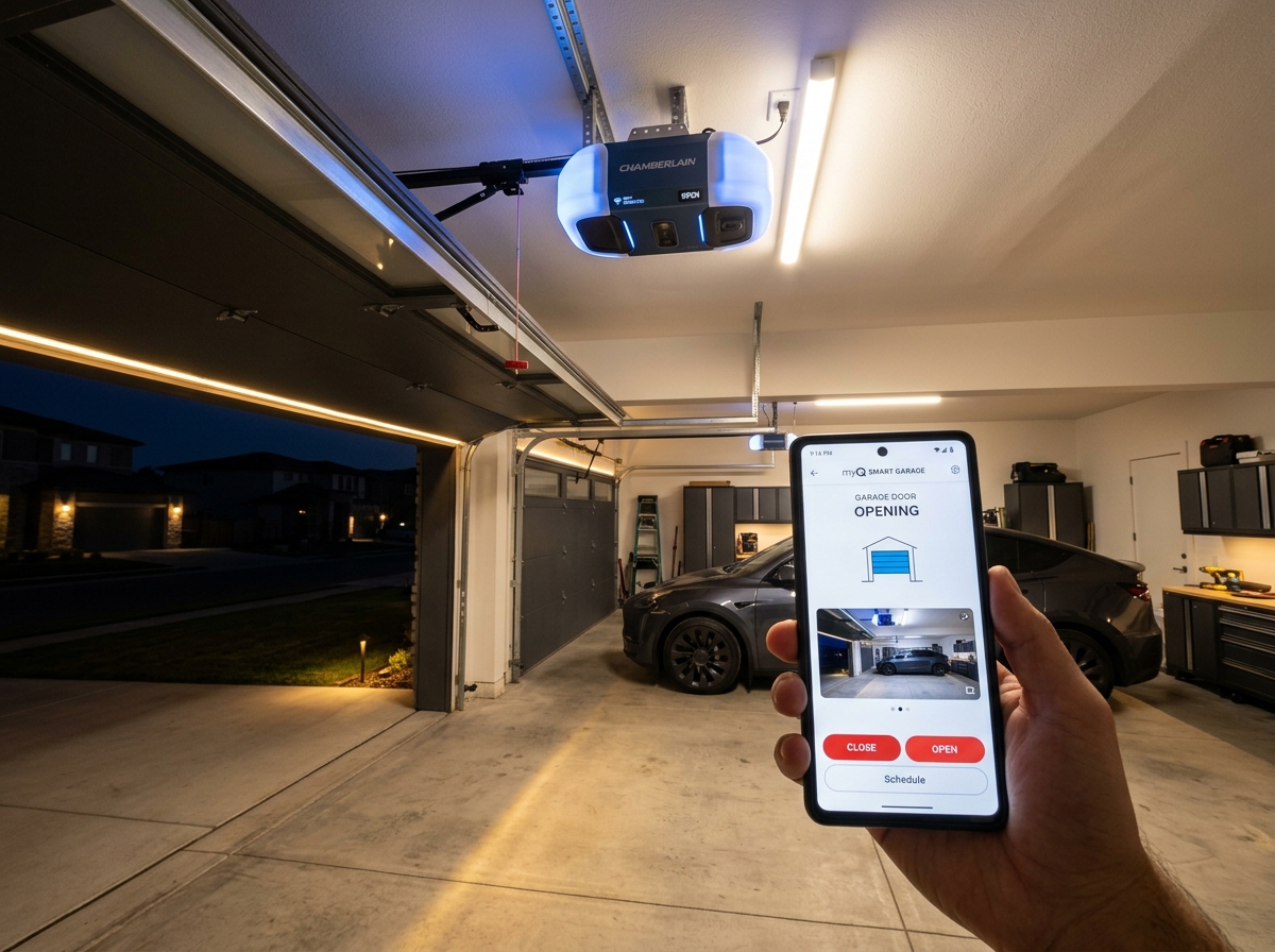 Smart WiFi Garage Door Openers